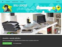 Tablet Screenshot of biro-center.si